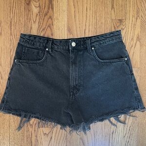 Zara Black Denim Shorts